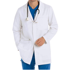 Medico Camice da laboratorio Prezzo Uniforme Set in Bianco Camice Per Gli Uomini