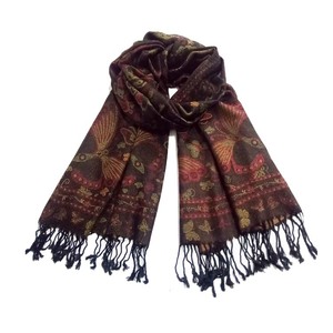 Offre Spéciale Paisley Pashmina écharpe musulmane dame longue taille étole mélange <span class=keywords><strong>couleur</strong></span> avec bas quantité minimale de commande - Product Image 5