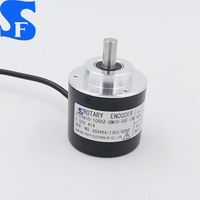 Encodeur rotatif Ccsanfeng série PIE, diamètre extérieur de 58 mm, arbre solide de 10 mm, 1000ppr, 10-30V, pour l'automatisation