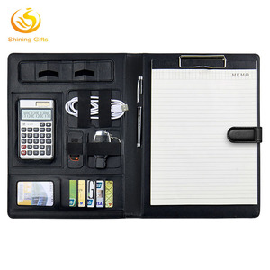 Fabricant de Portefeuille Organisateur de Dossier de Dossier En Cuir avec Bandes Élastiques - Product Image 2