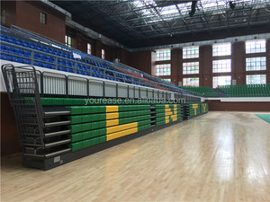 Retractable <strong>bleachers</strong> for sale yourease indoor <strong>foldable</strong> q235 steel support oem customized - Product Image 5
