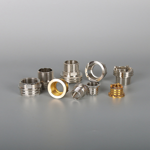 LK-4-601 (1/2) hochwertige <span class=keywords><strong>Messing</strong></span> rohr Innengewinde Einsatz <span class=keywords><strong>Fitting</strong></span> mit Ver chrom ung - Product Image 3