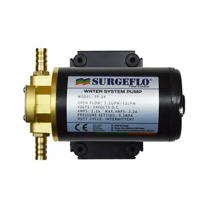 SURGEFLO FP-12 12โวลต์ขนาดเล็ก Dc มอเตอร์จาระบีเกียร์ประเภทน้ำมันปั๊มดูดราคา