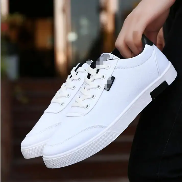 cy20009a Wholesale China factory Korean style men shoes fashion breathable Casual Canvas sneakers men's shoe