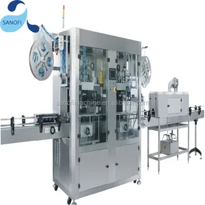 Automatische Drink Fles PVC Krimpen Mouw Etikettering Machine