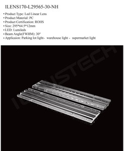 ILENSTECH led light <strong>fresnel</strong> linear <strong>lens</strong> for <strong>wholesale</strong> 30 degree 2 raws for optical supermarkt / warehouse /outdoor and - Product Image 4