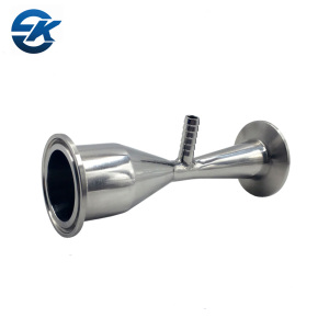 Inyector Venturi sanitario de acero inoxidable de grado alimenticio SS304 SS316L para fermentación de mosto de cerveza - Product Image 5