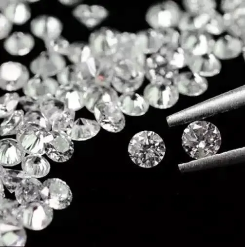 Ricas jóias passando testador diamante esmeralda corte solto moissanite pedra moissanite diamante