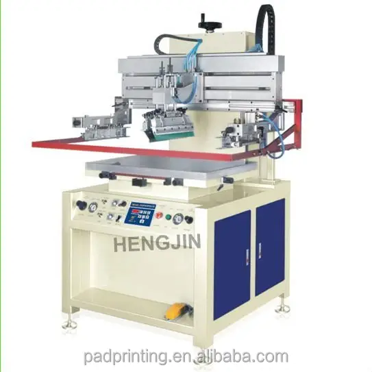 HS-600P Hengjin स्वचालित lable रेशम स्क्रीन प्रिंटर