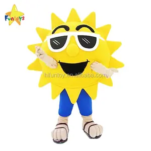 Funtoys 太阳眼镜太阳海滩阳光吉祥物服装