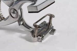 Pinza de Tatuaje CETTIA KD712 de Acero Inoxidable 304 <span class=keywords><strong>con</strong></span> Forma de Oreja de Conejo y Eslabón para Ganado - Product Image 6