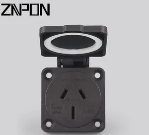 ZNPON Z134A 15A 10A 250V IP54 waterproof Australian socket