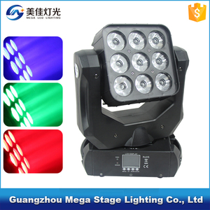 Đầu Chuyển Động Ánh Sáng Pro 10W 4in1 Ma Trận Đầu Chuyển Động Led Mini 3x3 - Product Image 3