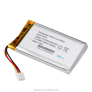 표준 전압 <span class=keywords><strong>3.7v</strong></span> 6000mah lipo 배터리 125181 판매 - Product Image 1
