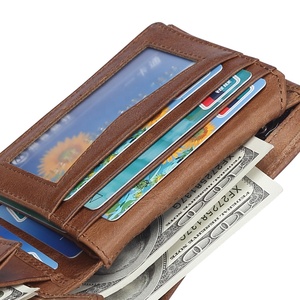 JOYIR negro <span class=keywords><strong>de</strong></span> lujo Slim marca caballeros cuero <span class=keywords><strong>de</strong></span> vaca genuino <span class=keywords><strong>carteras</strong></span> para hombres <span class=keywords><strong>de</strong></span> China - Product Image 6
