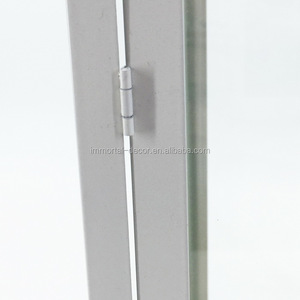 Farolillos de vela de <span class=keywords><strong>metal</strong></span> de color blanco grande con velas LED - Product Image 3
