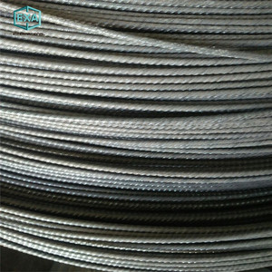 China tianjin 4mm de alta resistencia de alto carbono espiral ribed pc cable de acero para la construcción - Product Image 5