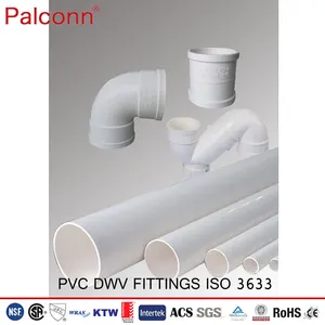 Pvc Pipe Prices DIN Standard Sanitary Pipes And Fittings For Waste Water Drainage 4.5 Inch Pvc Pipe