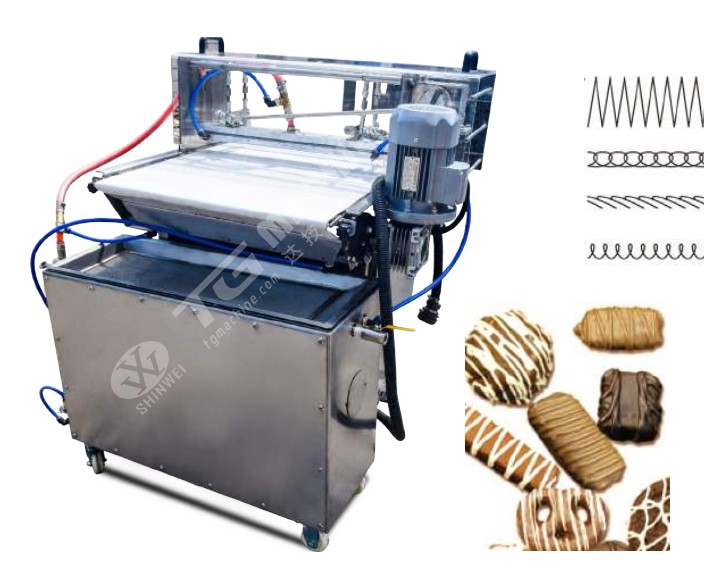 Шоколадное оборудование, машина для декорирования шоколада на продажу