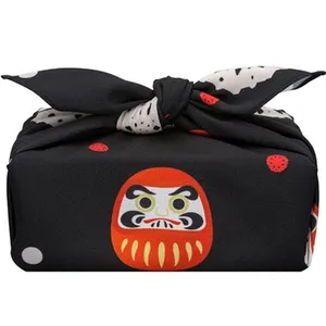 Японская хлопковая оберточная ткань на заказ, подарочная упаковка, бандана, фурошики