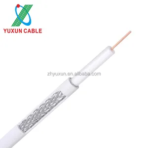 YUXUN Brand Using CCTV / CATV 3mm Diameter Coaxial Cable RG6