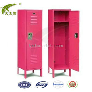 Mini armario individual <span class=keywords><strong>de</strong></span> metal colorido con diseño <span class=keywords><strong>de</strong></span> una sola puerta con pies <span class=keywords><strong>de</strong></span> pie 2 estantes mini armario <span class=keywords><strong>de</strong></span> almacenamiento máquina - Product Image 2