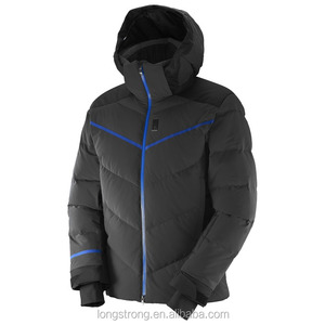 Giacca da sci impermeabile da montagna per gli uomini RYH823 con cappuccio termica interna personalizzata giacca da sci a buon mercato da uomo - Product Image 5
