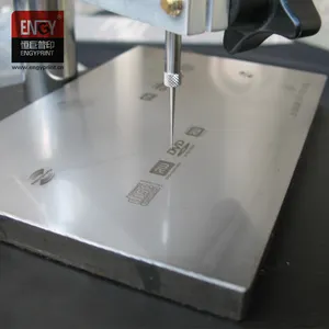 10mm 두꺼운 강 판 상세컷이랑 비슷한것 Pad Printing 강 판 대 한 Microprint 기계