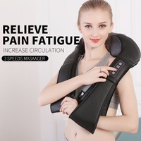 Masseur Shiatsu pour le cou et les épaules avec chaleur et massage par pétrissage, pour soulager les douleurs dorsales