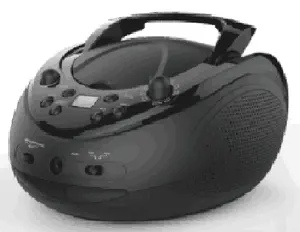 High quality Portable CD Player Speaker with AM/FM radio