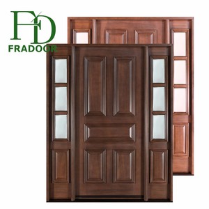 Villa Classique <span class=keywords><strong>Porte</strong></span> Coulissante <span class=keywords><strong>en</strong></span> <span class=keywords><strong>Bois</strong></span> <span class=keywords><strong>Massif</strong></span> Style Français Moderne <span class=keywords><strong>Entrée</strong></span> <span class=keywords><strong>en</strong></span> Acier Fini avec Design Pliant Utilisé <span class=keywords><strong>Porte</strong></span> Principale Extérieure - Product Image 4