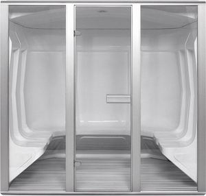 Moda de baño prefabricados sauna 6mm vidrio baño aseo <span class=keywords><strong>precio</strong></span> en la india - Product Image 1