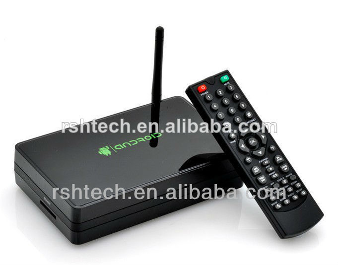 Dual- núcleo android 4.2 smart tv box, compatible con google tv del mercado, xmbc miracast y dlna