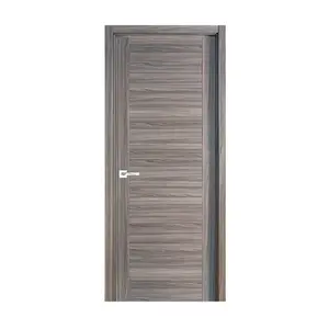 Customized Simple Design Homes Security Wooden Manufacturing Flush Mdf Laminated Door Finish Door