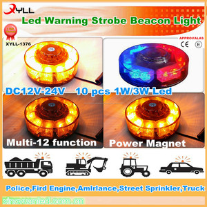 Dc12v - police <span class=keywords><strong>gyrophare</strong></span> led, Strobe clignotant led beacon light, Ambre led beacon strobe lumière - Product Image 1