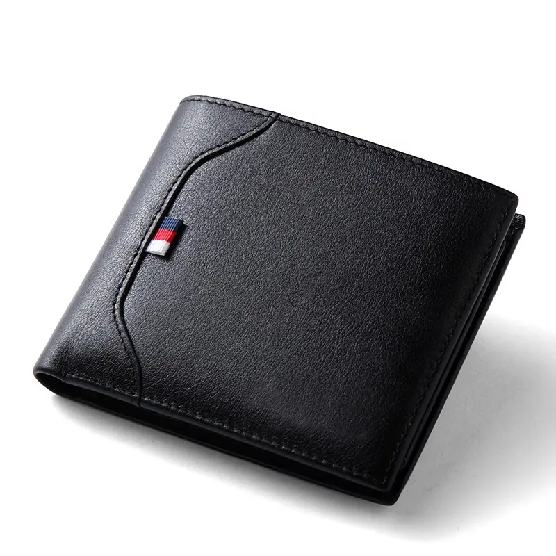 Men's Bifold Wallet , RFID Blocking short Wallet, front pocket wallet for men