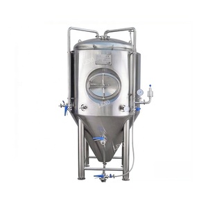 Fermentador de Cerveza Cónico con Enfriamiento y Chaqueta de Acero Inoxidable de Calidad y Precio Competitivo LENO - Product Image 2