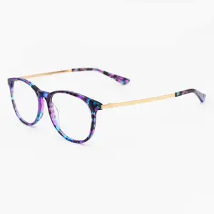 Rectangle Gentlemen Vogue Optical Width Temple Eye Glasses Frame Large Temple Frames In Ready Stock