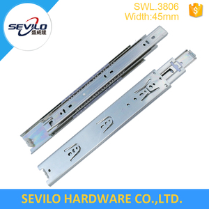 Nhiệm Vụ Nặng Nề Đôi Mùa Xuân Mềm Đóng Cửa Ngăn Kéo Trượt Đường Sắt Thiết Kế Hiện Đại Bóng Mang Hướng Dẫn Cho Nhà Bếp Và Phòng Tắm Sử Dụng - Product Image 5