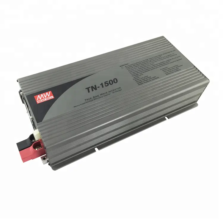 1500W Power Inverter 12V 110V TN-1500-112A Meanwell DC to AC Pure Sine Wave Inverter with Solar Charger