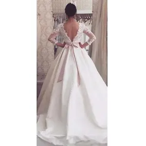Muslin Country Bow Back Chinese Traditional <strong>Maternity</strong> <strong>Wedding</strong> <strong>Dress</strong> - Product Image 1