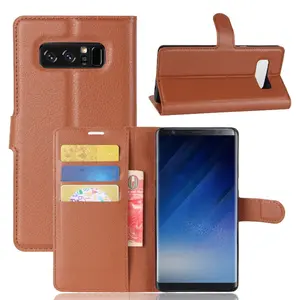 Für Samsung Galaxy Note 8 Telefon Brieftasche Fall halter Leder Telefon Fall Rückseite Abdeckung Flip Fall Für Samsung Note 8