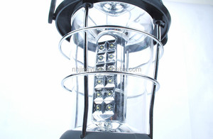 Linterna de Camping Recargable con Dinamo de Manivela, 36 LED, Energía <span class=keywords><strong>Solar</strong></span>, en Blanco, Negro y Dorado - Material del Cuerpo: ABS - Product Image 2
