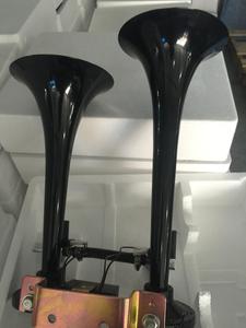 <span class=keywords><strong>TGV</strong></span> — cornes d'air 40-24V, 2 haut-parleurs avec trompettes de peinture noire - Product Image 2