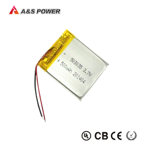 Có Thể Sạc Lại 602535 3.7V 500MAh Li Polymer Pouch Pin <span class=keywords><strong>Lithium</strong></span> <span class=keywords><strong>Ion</strong></span> Cho Các Sản Phẩm Kỹ Thuật Số Từ <span class=keywords><strong>Lithium</strong></span> <span class=keywords><strong>Ion</strong></span> Có Thể Sạc Lại - Product Image 2