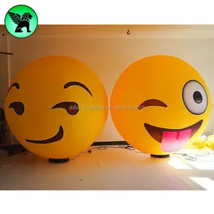 2.5米活动装饰充气球定制笑脸充气派对Y61