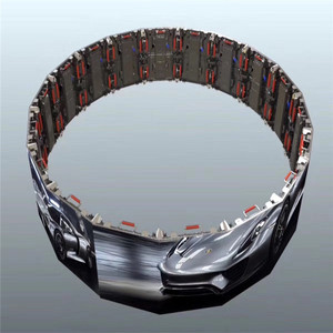 屋外p3.91カーブシェイプリターナル<span class=keywords><strong>LED</strong></span>ディスプレイP3.91アークロックキャビネットレンタル<span class=keywords><strong>LED</strong></span>スクリーンカーブステージ<span class=keywords><strong>LED</strong></span>ディスプレイ用 - Product Image 4