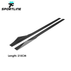 Séparateur de jupe latérale universelle en fibre de carbone, adapté à tous les véhicules Sedan, aile à bascule - Product Image 1