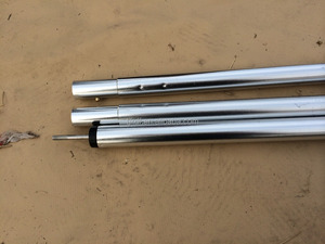 <span class=keywords><strong>Tente</strong></span> <span class=keywords><strong>de</strong></span> cabine en toile avec deux poteaux en aluminium <span class=keywords><strong>Tente</strong></span> <span class=keywords><strong>de</strong></span> randonnée extérieure 3x3 avec deux portes Structure <span class=keywords><strong>de</strong></span> deux chambres à coucher à couche unique - Product Image 6