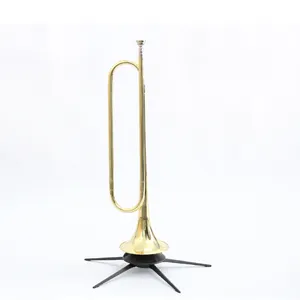 Gold Lack Studenten Anfänger Modell Horn C Flache Messing Mini Bugle